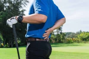 Golf Injury Hands In Motion