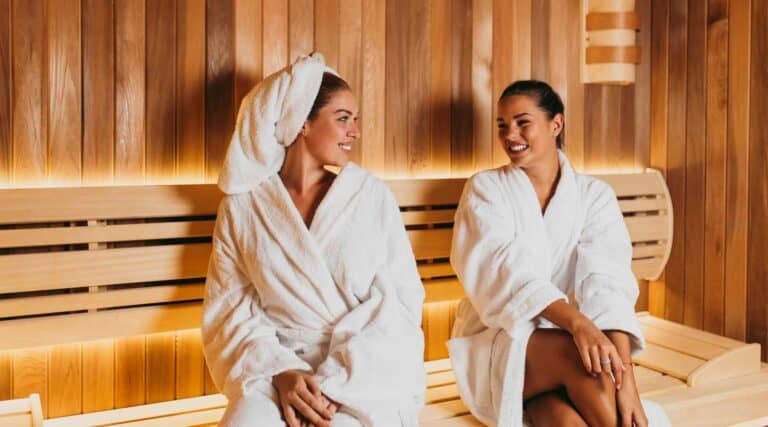 sauna benefits hands in motion